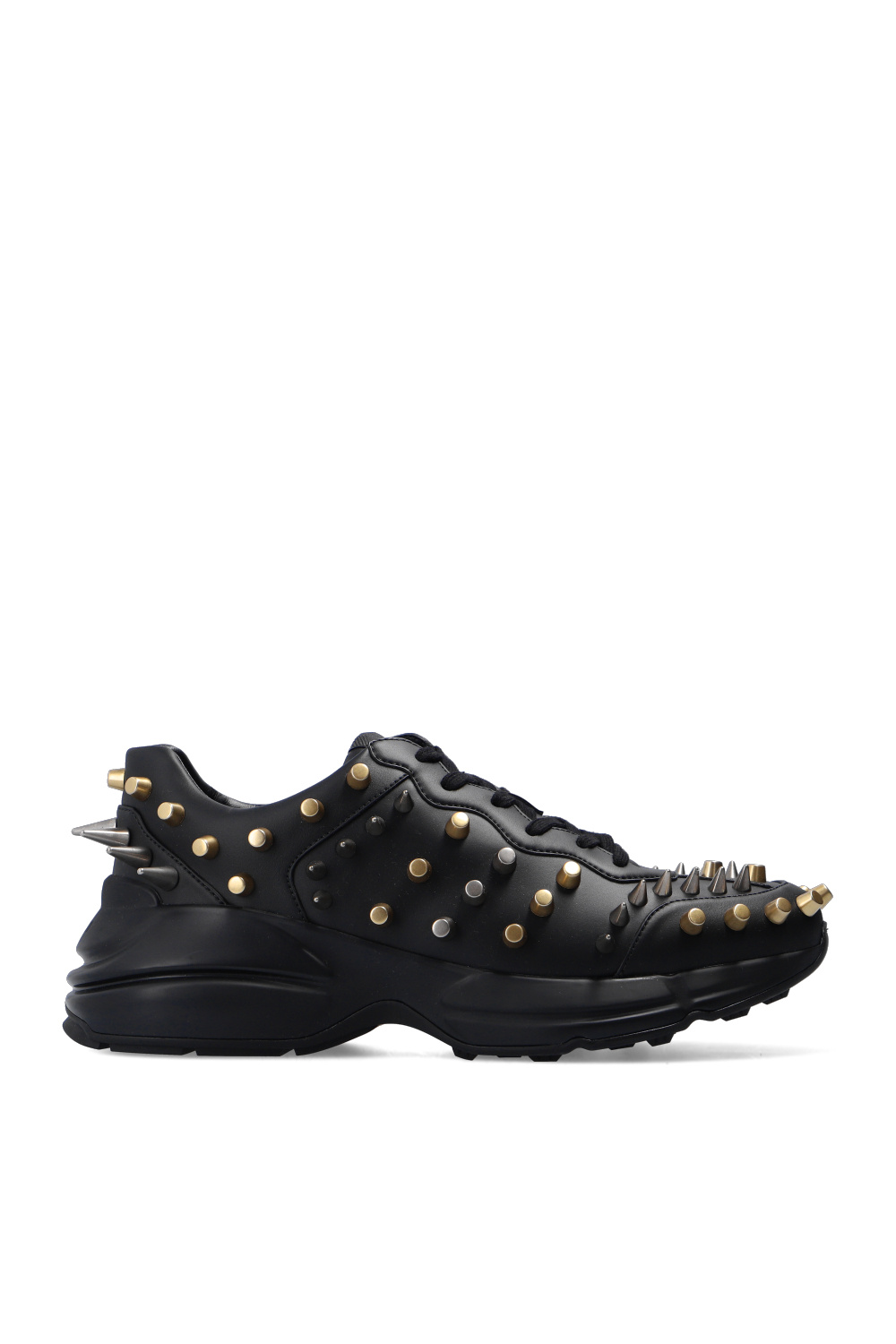 Gucci mens best sale studded shoes